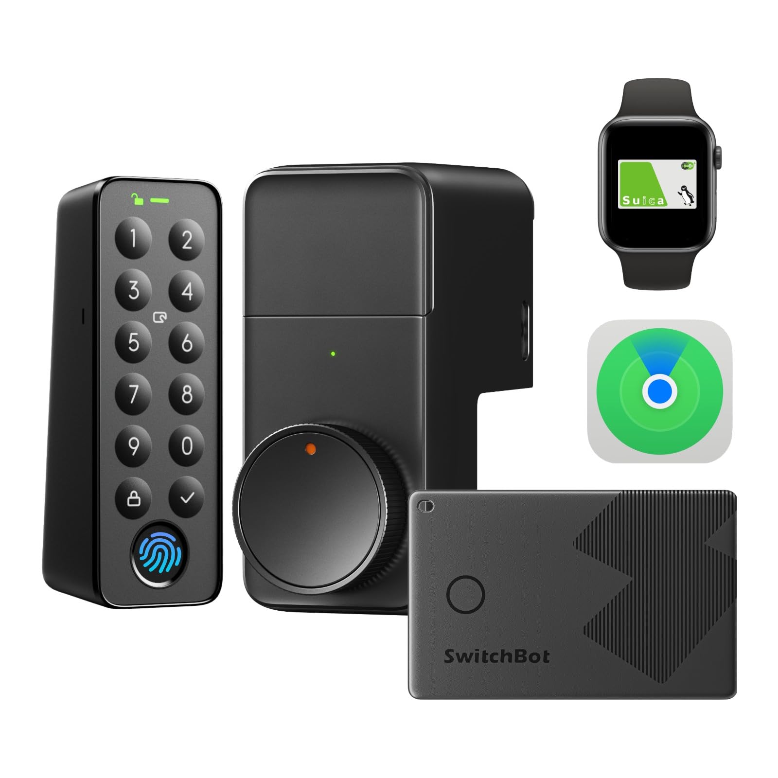 Amazon | 【セット買い】SwitchBot スマートロック プロ 指紋認証