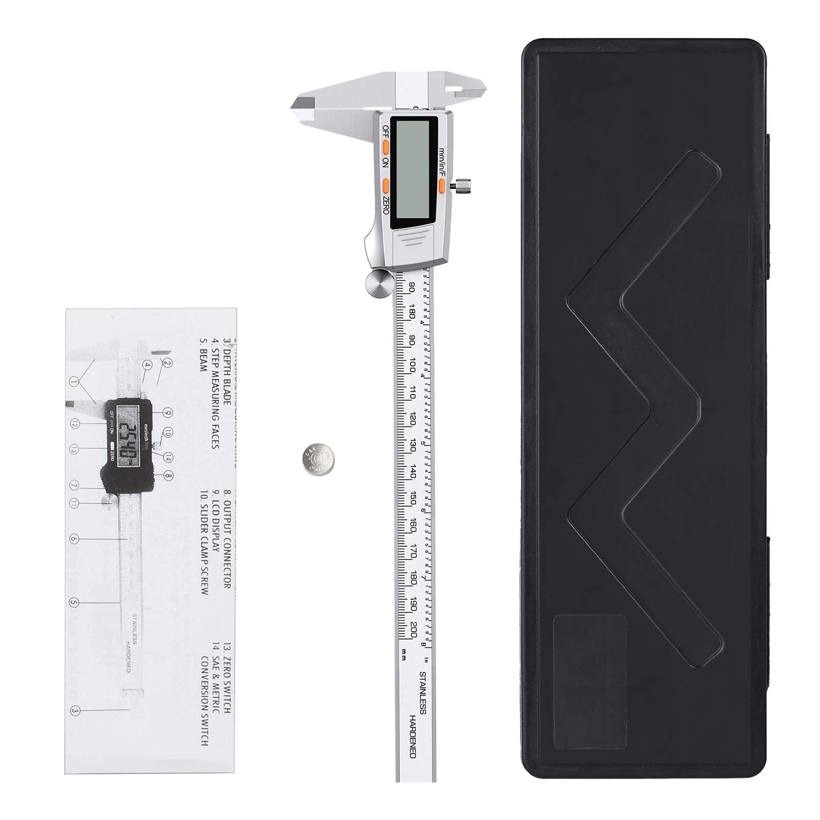 Buy Digital Vernier Caliper,eSynic Professional 200mm Electronic