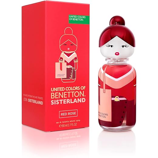 Benetton Red Rose 80Ml