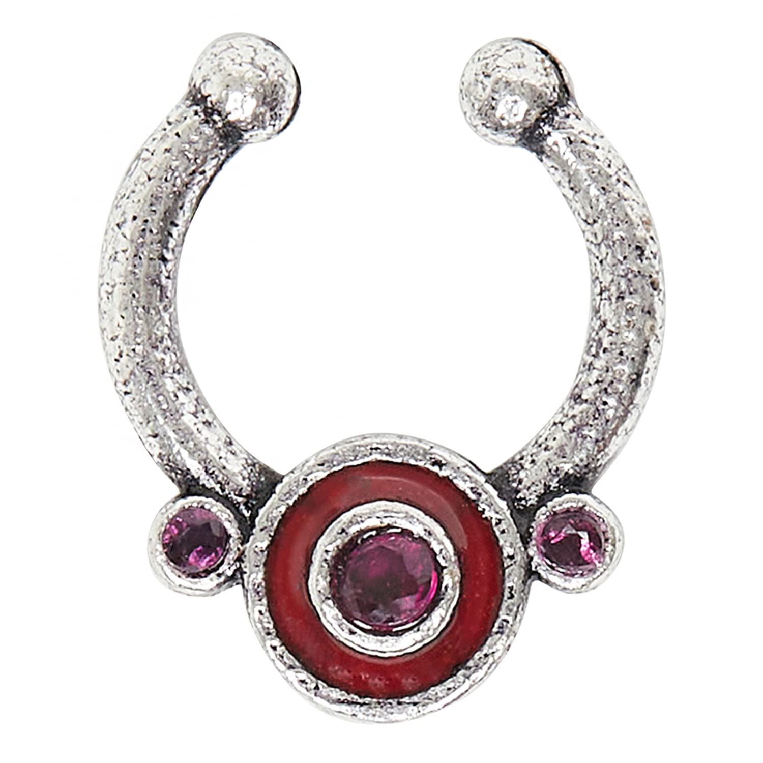 VOYLLA Indie Collectibles Oxidised Silver Adjustable Nose Clip (B0B5VKZN1H) Amazon Price History, Amazon Price Tracker