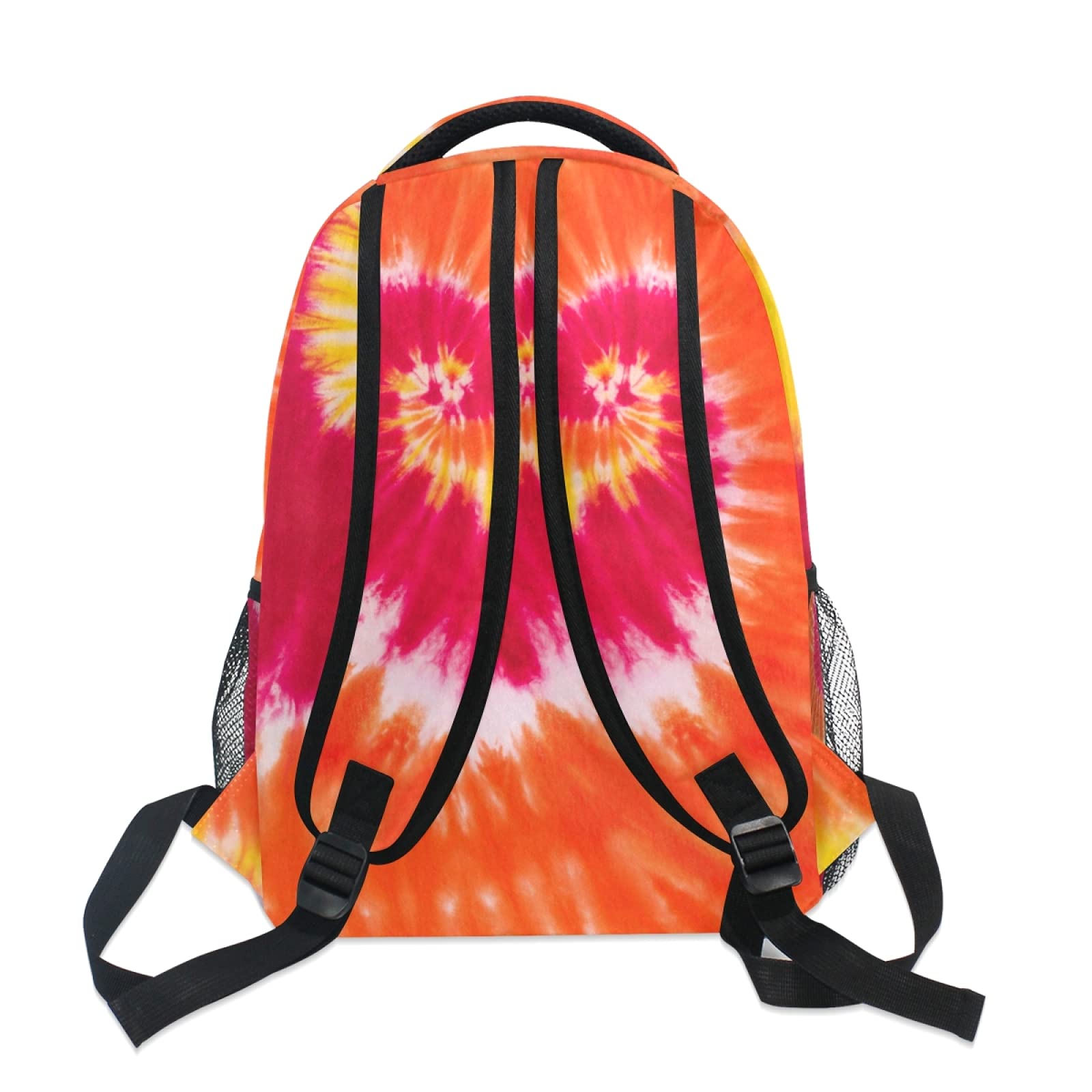 Amazon.com: ALAZA Red Orange Yellow Tie Dye Abstract Swirl Travel