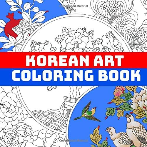 Korean Art Coloring Book