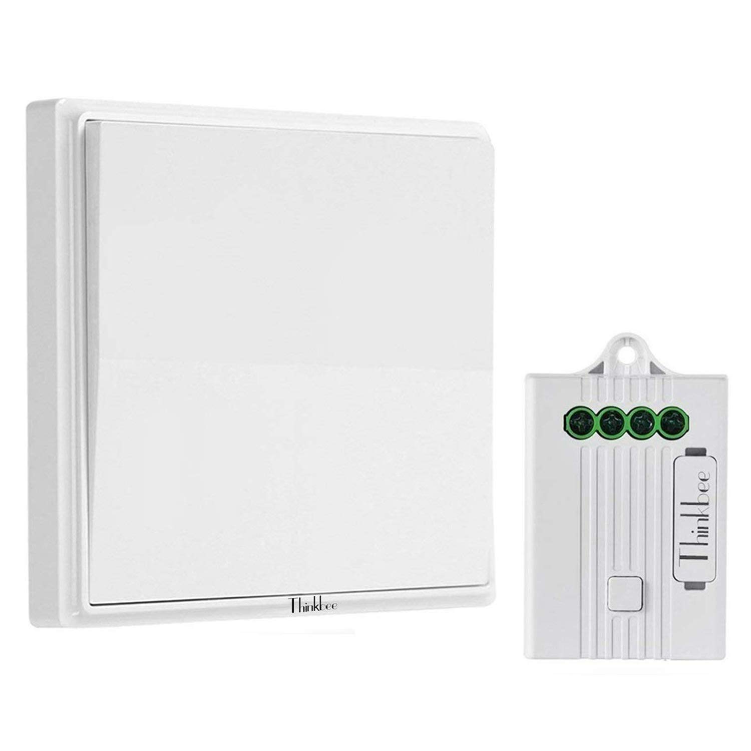 Buy Thinkbee Wireless Light Switch And Receiver Kit,No Battery No In