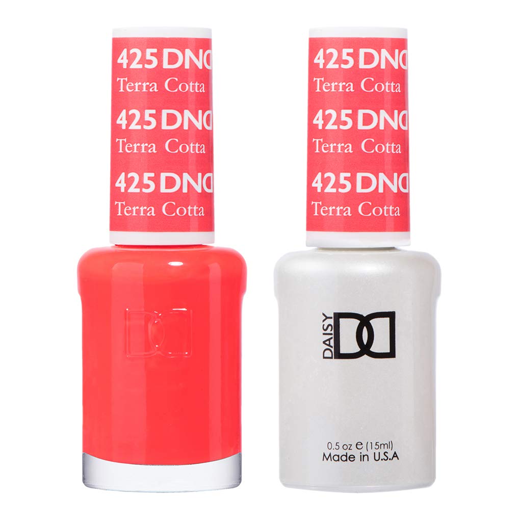 - DND Gel Polish Set, Orange Collection, UV/LED GelPolish and Air Dry Nail Lacquer, Matching Chip-Free Polish Duo, 0.5 Fl Oz Each
