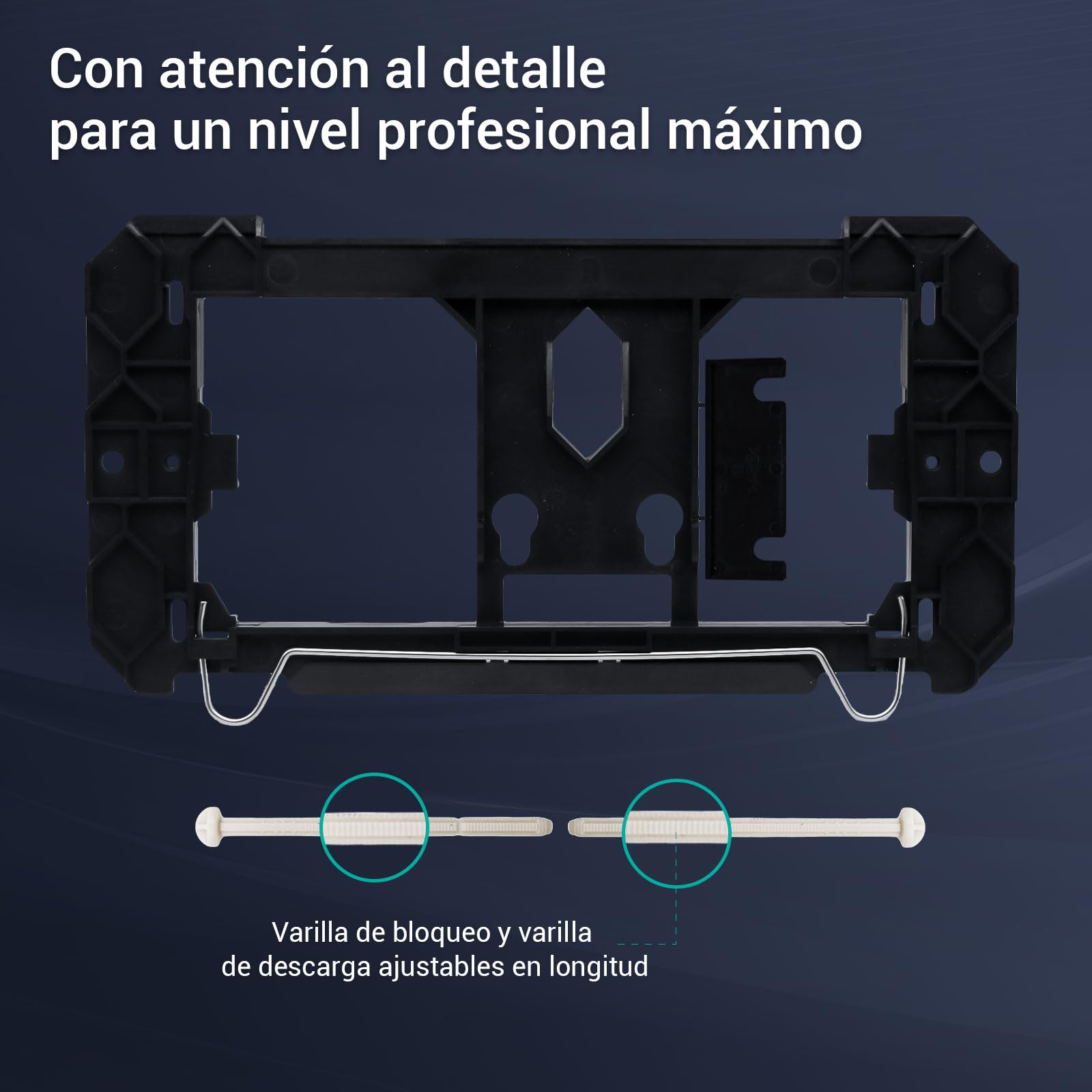 Empyreal Placa de Descarga para Cisterna de WC, Compatible con Geberit Twinline 30&UP130, Con el Kit de la Palanca de Descarga y Tornillos, Doble Función,340 x 185mm(Negro Mate)