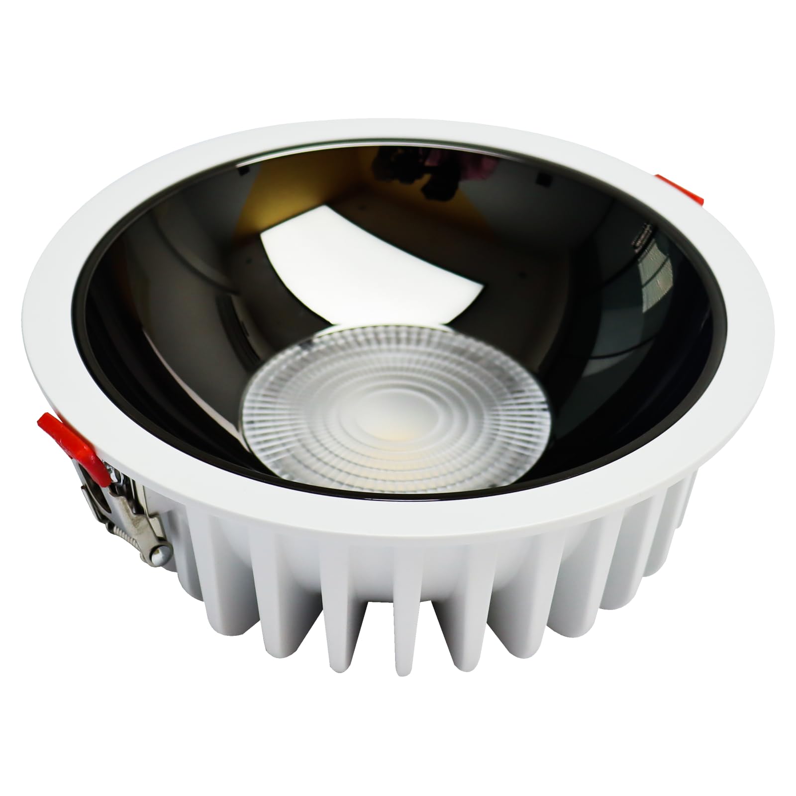 S.P.A – The Future Lighting GS-Minto Pro-R-15W Series Recessed COB Round LED Downlight for Ceiling, Cool White - 5700K, LED Lights for Home & Office, Energy Efficient, White, Pack of 1