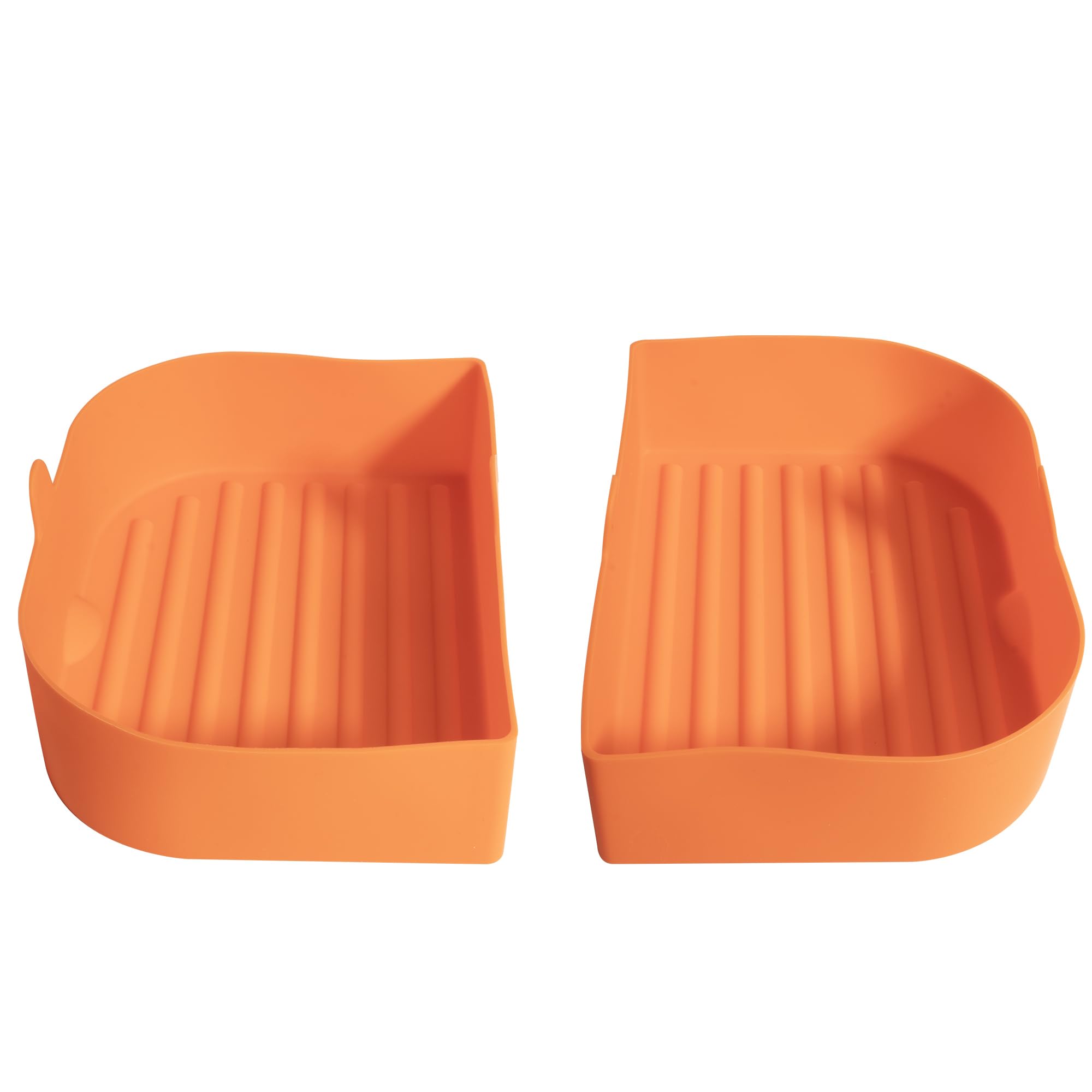 BBQ-PLUSSilicone Air Fryer Liners for Ninja IG651,Combo Crisper Basket Liner for Ninja Indoor Foodi Grill Accessories,Reusable and Heat Resistant Grill Basket,2 PCS