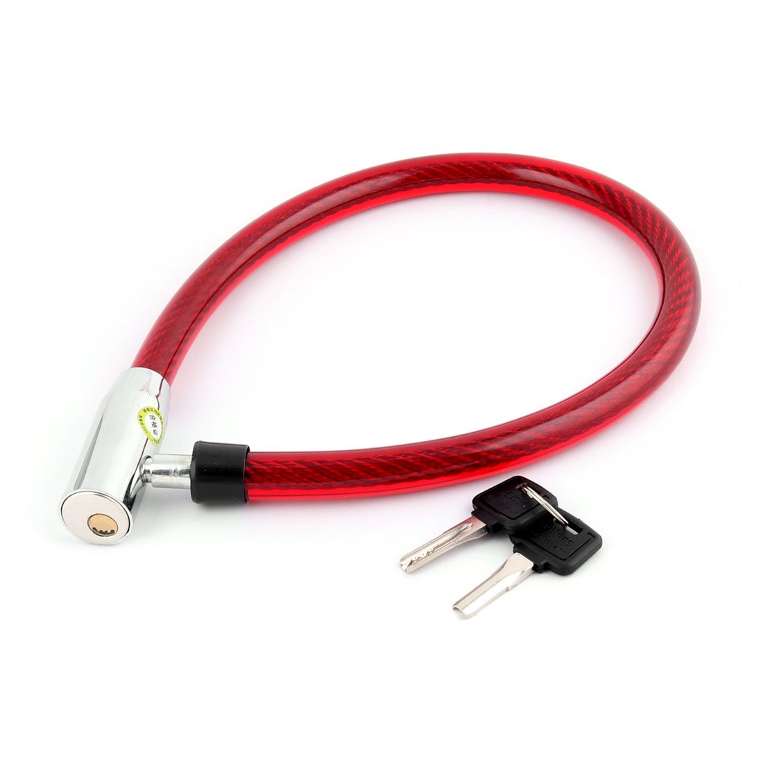 Aexit Outdside Motorcycle Bike Locks Biking Bicycle Plastic Shell Cable Security U-Locks Safeguard Lock