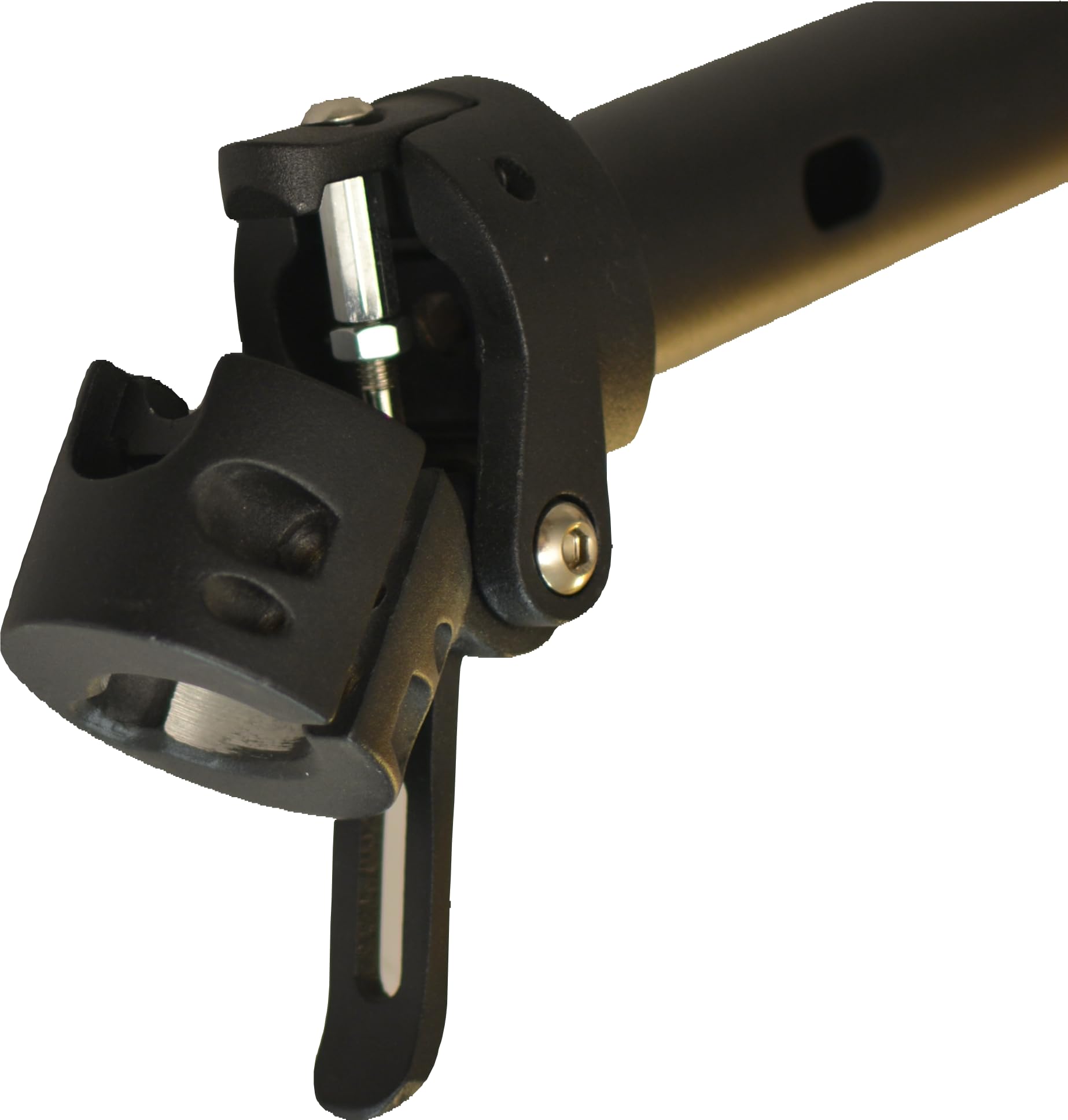 Mástil de Repuesto para Patinete Eléctrico compatible con Xiaomi Pro, Pro2, Tubo de Aluminio Negro, Sistema de Plegado Rápido