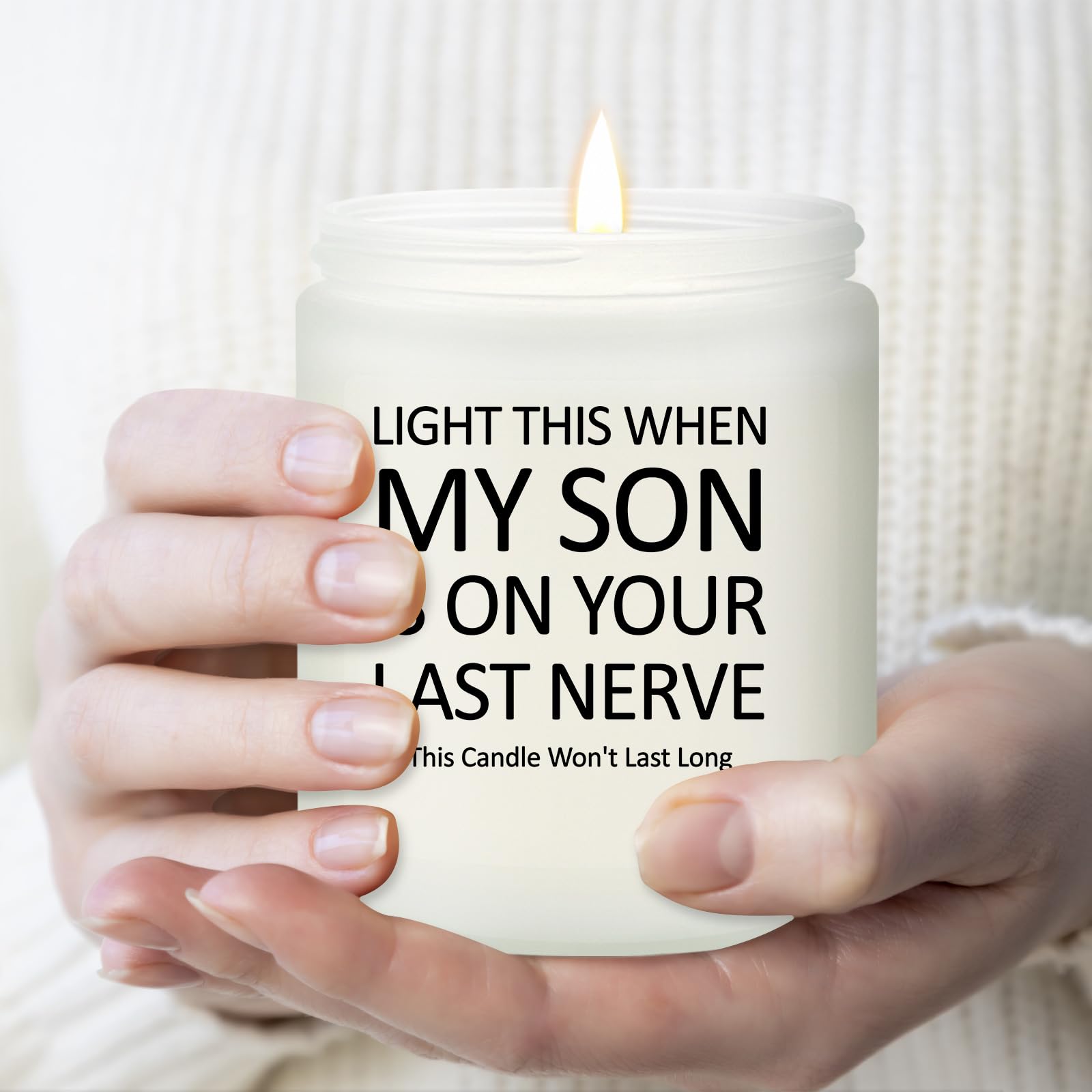 Gifts for Daughter in Law - Mothers Day Christmas Birthday Gifts for Daughter in Law from Mother in Laws - Lavender Scented Candle