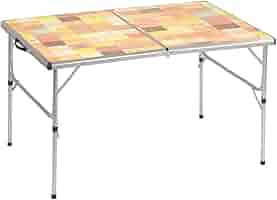 Coleman Outdoor Folding Table with Mosaic Top : Amazon.ca