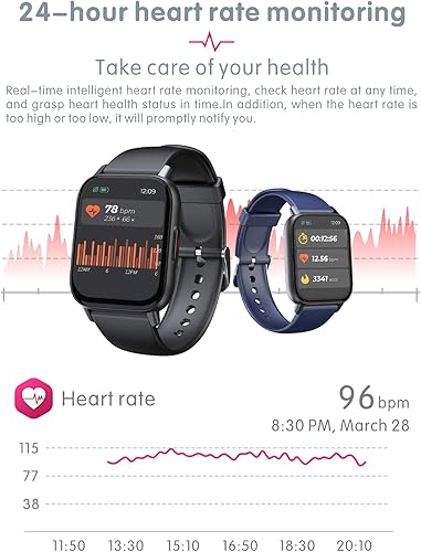 Miniatura 6 de Gard Pro Health Smartwatch 2, Gard Pro Ultra Reloj para hombre con IP67 impermeable, pantalla táctil completa 1.69, reloj inteligente Bluetooth,