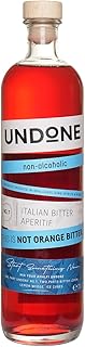 UNDONE No. 7 Italian Bitter Aperitif NOT ORANGE BITTER | Premium Non-Alcoholic Orange Bitter | 700ml Bottle | Made in Germany