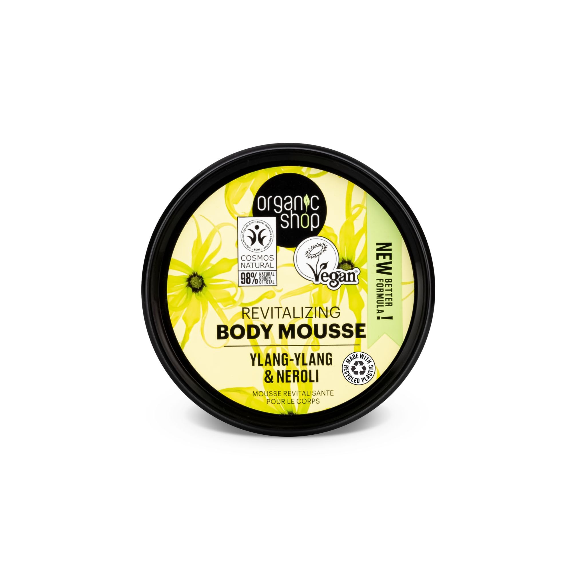 Organic Shop Body Mousse Ylang Ylang & Neroli 250ml
