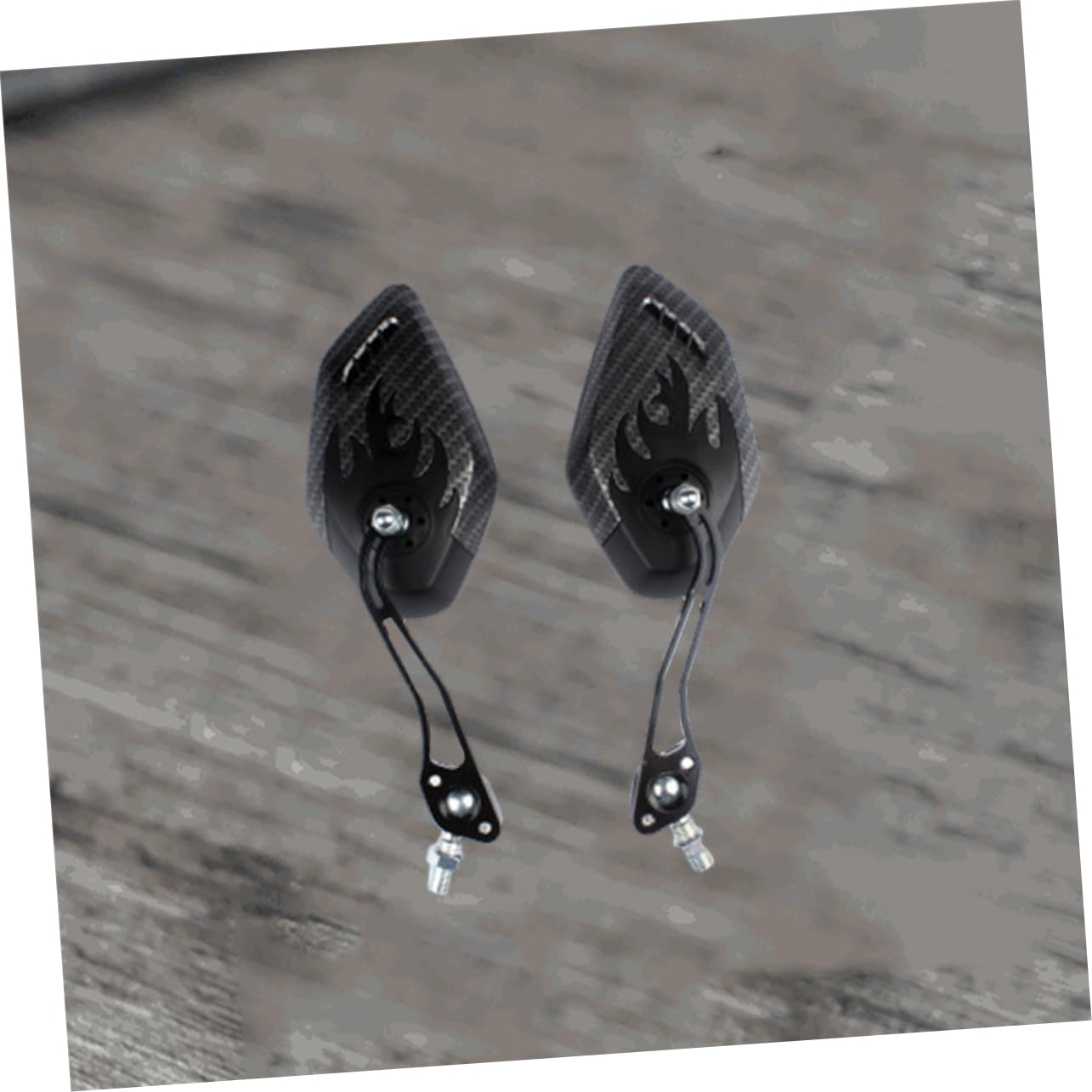 Specchietti Bici Manubrio Neri per 21-23mm, Alluminio e ABS Coppia | Angolo Ampio, Regolabili e Rotanti, Design Compatto per Manubrio 21-23mm, Accessori Ciclismo, Nero