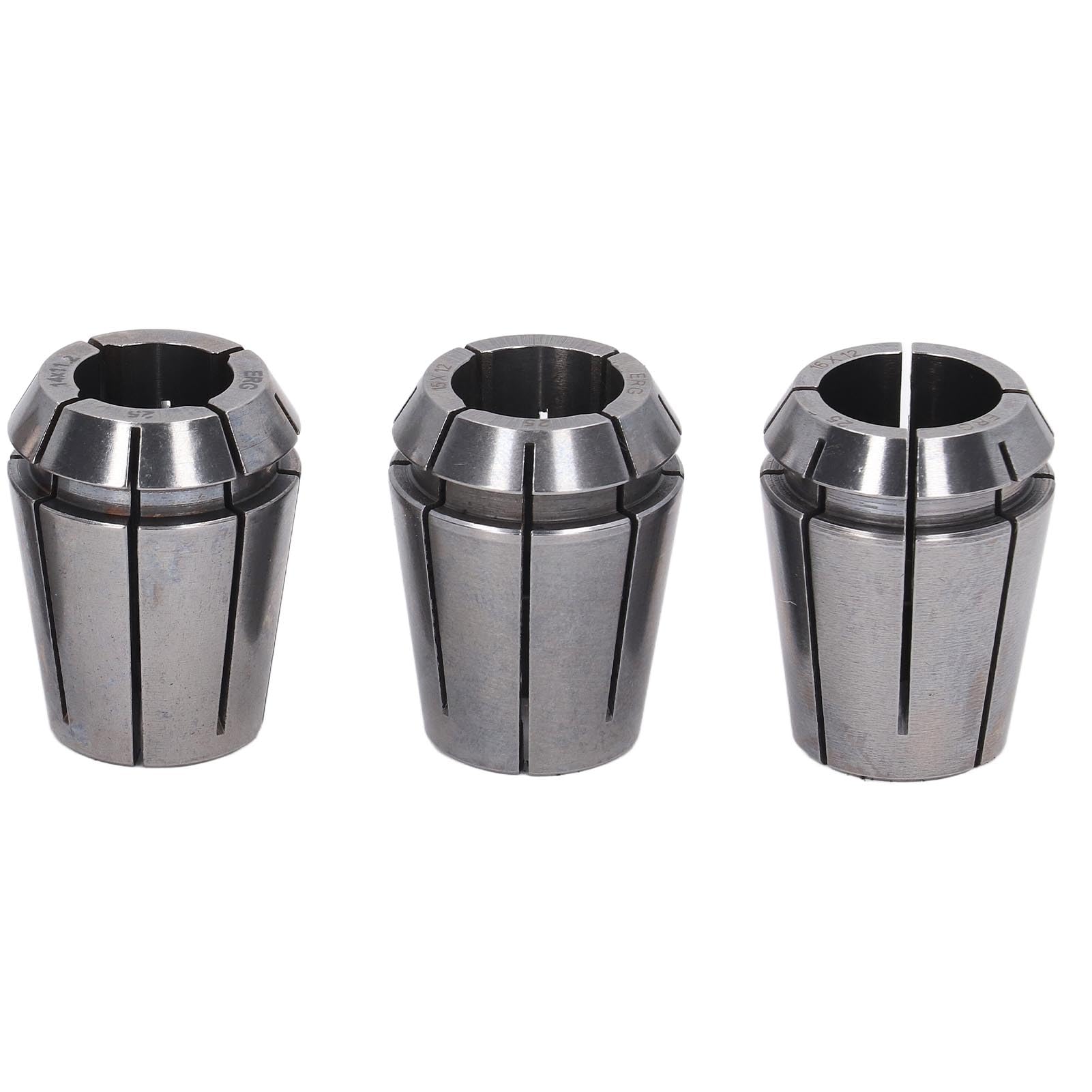 Aramox Juego de Pinzas de Resorte de Acero con Alto Contenido de Carbono de 5 Piezas con Agarre de 4 Mordazas 6.3x5 8x6.2 16x12 15x12 14x11.2 para Usuarios de Fresadoras de Torno CNC