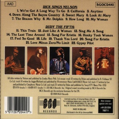 Vista 2 de Rick Sings NelsonRudy the Fifth