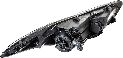 Miniatura 8 de Repuesto para Hyundai 2011-2013 Elantra GLS, Limited, Sedan (construido en Estados Unidos) Conjunto de faros delanteros halógenos lado izquierdo y