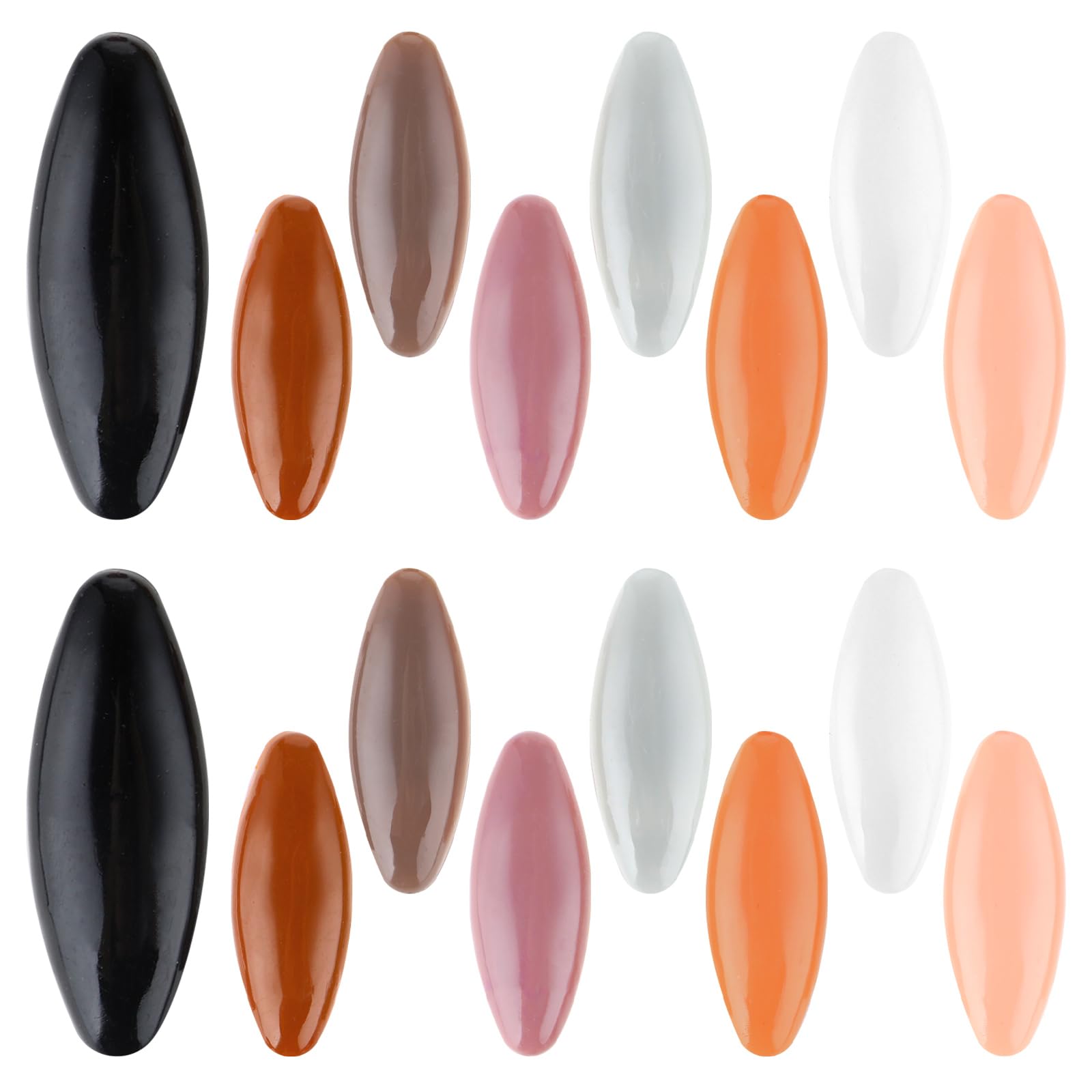 16 épingles De Sûreté Hijab - Ouligay - Épingles Foulard Multicolores - Avec Coque Plastique De Protection