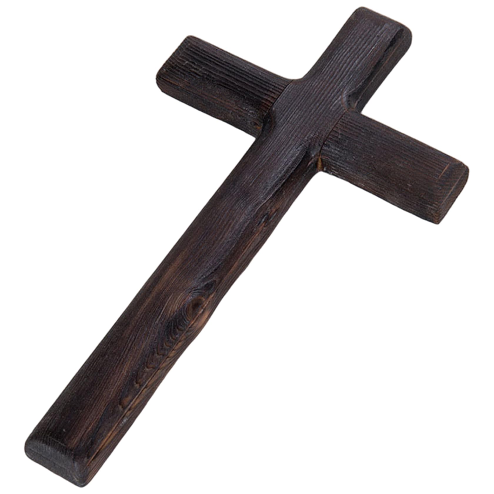 Nukinp Wooden Cross for Wall 6x11 Inch Vintage Rustic Wooden Cross Wall Decor for Home Weddings Party Meditation