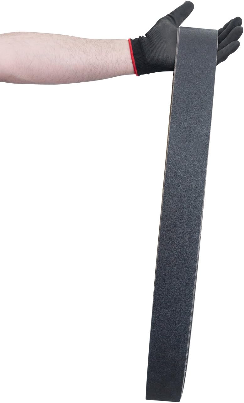 Red Label Abrasives 3 X 79 Inch 1000 Grit Silicon Carbide Sanding Belts, 4 Pack