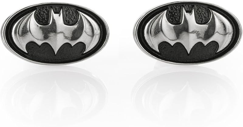 Royal Selangor Hand Finished DC Collection Pewter Batman Insignia Cufflinks Gift