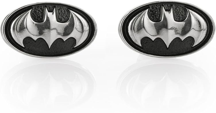 Royal Selangor Hand Finished DC Collection Pewter Batman Insignia Cufflinks Gift