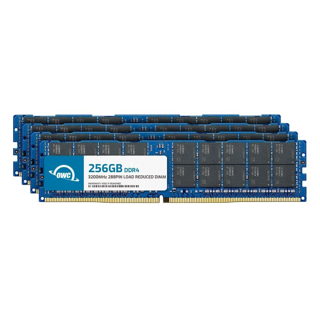 OWC 1TB (4x256GB) DDR4 3200 PC4-25600 CL22 8Rx4 288-pin 1.2V ECC Load Reduced DIMM Memory RAM Module Upgrade Compatible with Supermicro, HP and Dell Servers-image-25