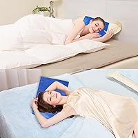 Vista 4 de Almohadas para dormir, paquete de frío y caliente para personas que duermen, almohada más fresca que reduce el calor y la humedad, almohada