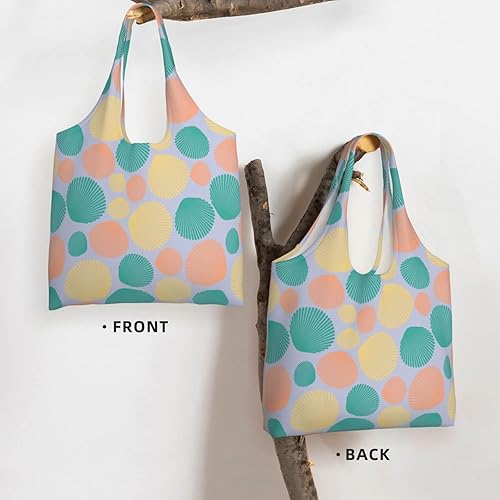 Miniatura 3 de WOAIDY Bolsas de comestibles reutilizables, 50 libras plegables y duraderas bolsas de compras con asas grandes y lavables