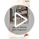Image of ABOUT SPACE DIY Kitchen Cabinet Organizer - Countertop Storage Shelf | Storage Organizer - Engineered Wood Shelf for Home Storage (L 75.5 x B 17 x H 40 cm)