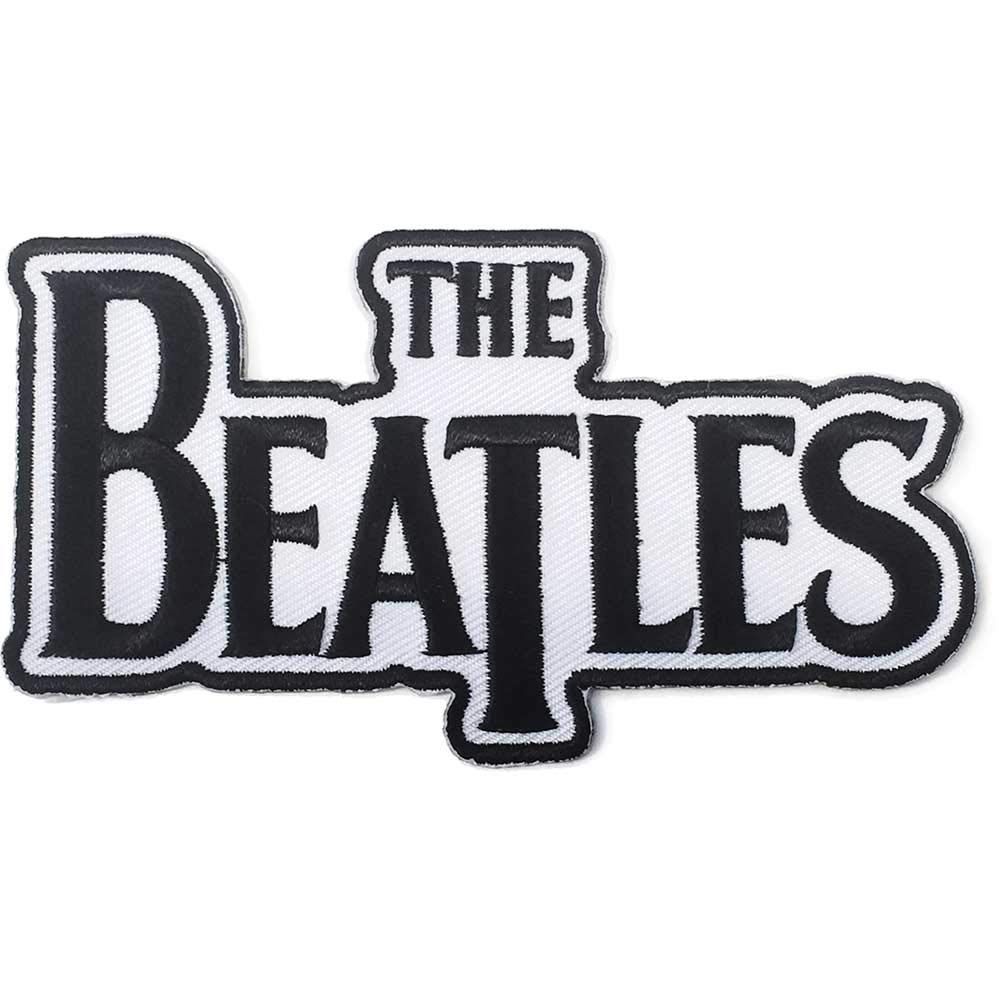 The Beatles Classic Embroidered Sew or Iron on Patch - Black - 4" x 2.25"