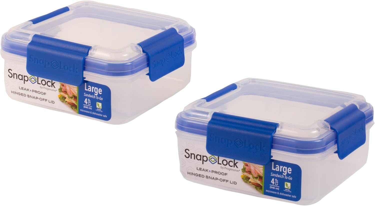 Snaplock by Progressive Containers, Food Storage, To Go