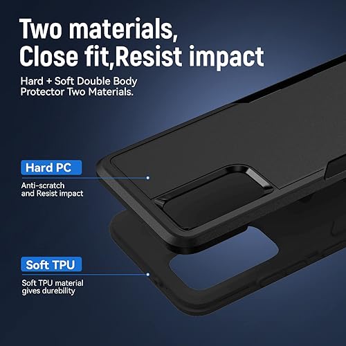 Miniatura 5 de Funda para Samsung Galaxy S20 Plus, Galaxy S20 Plus con protector de pantalla HD prueba de caídas de grado militar Funda protectora resistente a