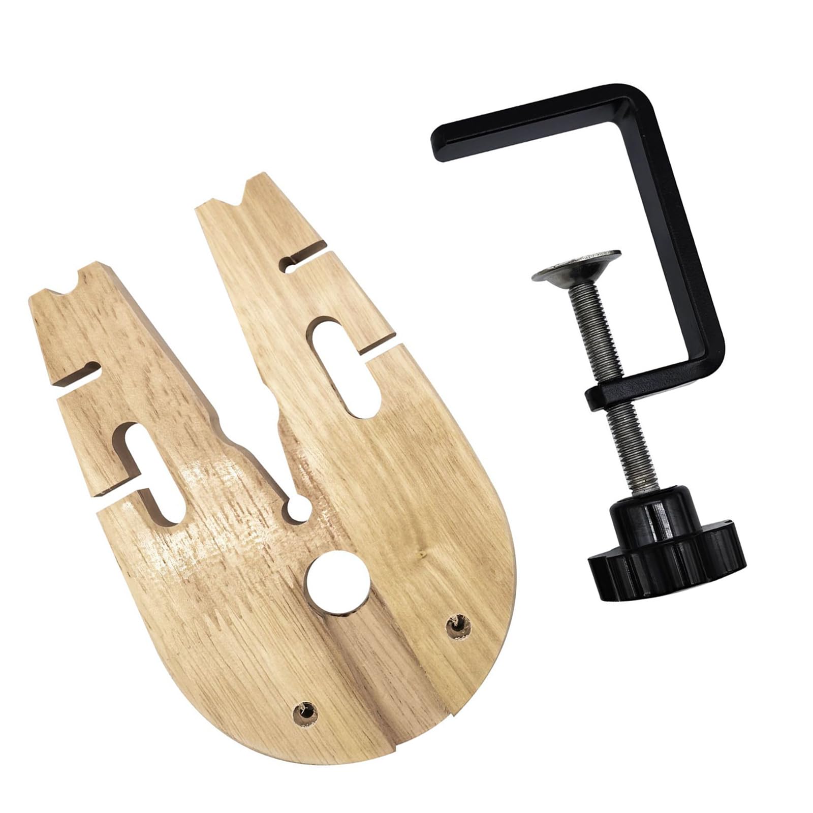 Round Edges Wood Clamps for Secure Woodworking Projects Lightweight and Sturdy Design Round Edges Wood Clamps for Secure Woodworking Projects