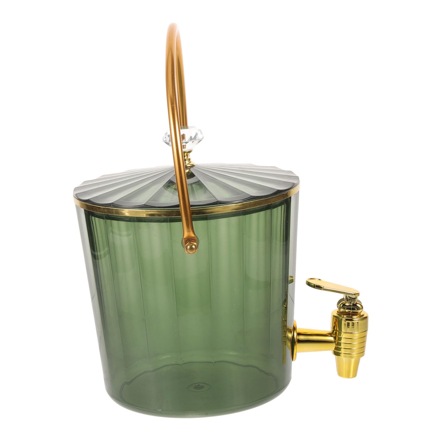 STOBAZA Beverage Dispenser with Spigot and Lid Drink Container for Parties Easy to Use Juices and Lemon Water Jug Sturdy Design for Home Events Freshness