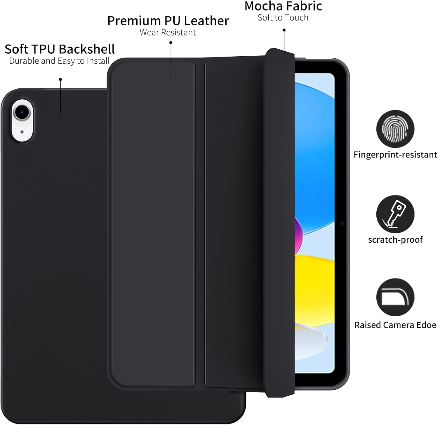 Boxome Tablet Case Cover for Apple iPad Pro 12.9 inch (2nd,1st Gen