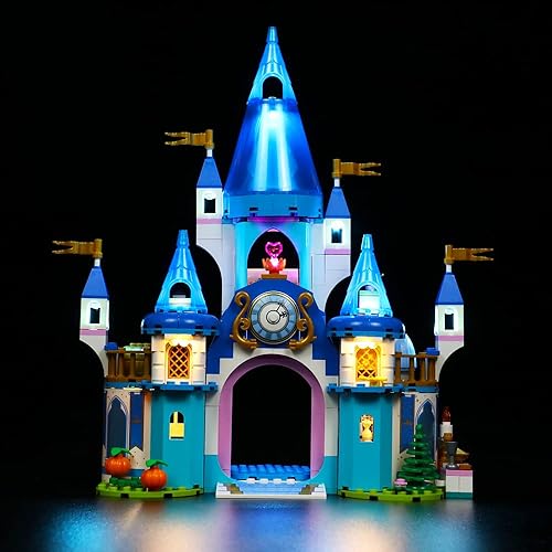 Kit de luces LED para Lego 43206 Disney Cenicienta y el Castillo del Príncipe Encantador, juego de luces compatibles con Lego 43206, versión clásica