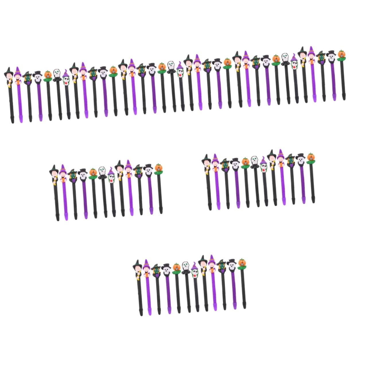 NUOBESTY 6 Set Penna A Sfera Di Halloween Marcatore Evidenziatori Gel Kit Penne Arredamento Di Halloween Fornitura Di Halloween Penna Di Halloween Argilla Polimerica 12 Pezzi * 6