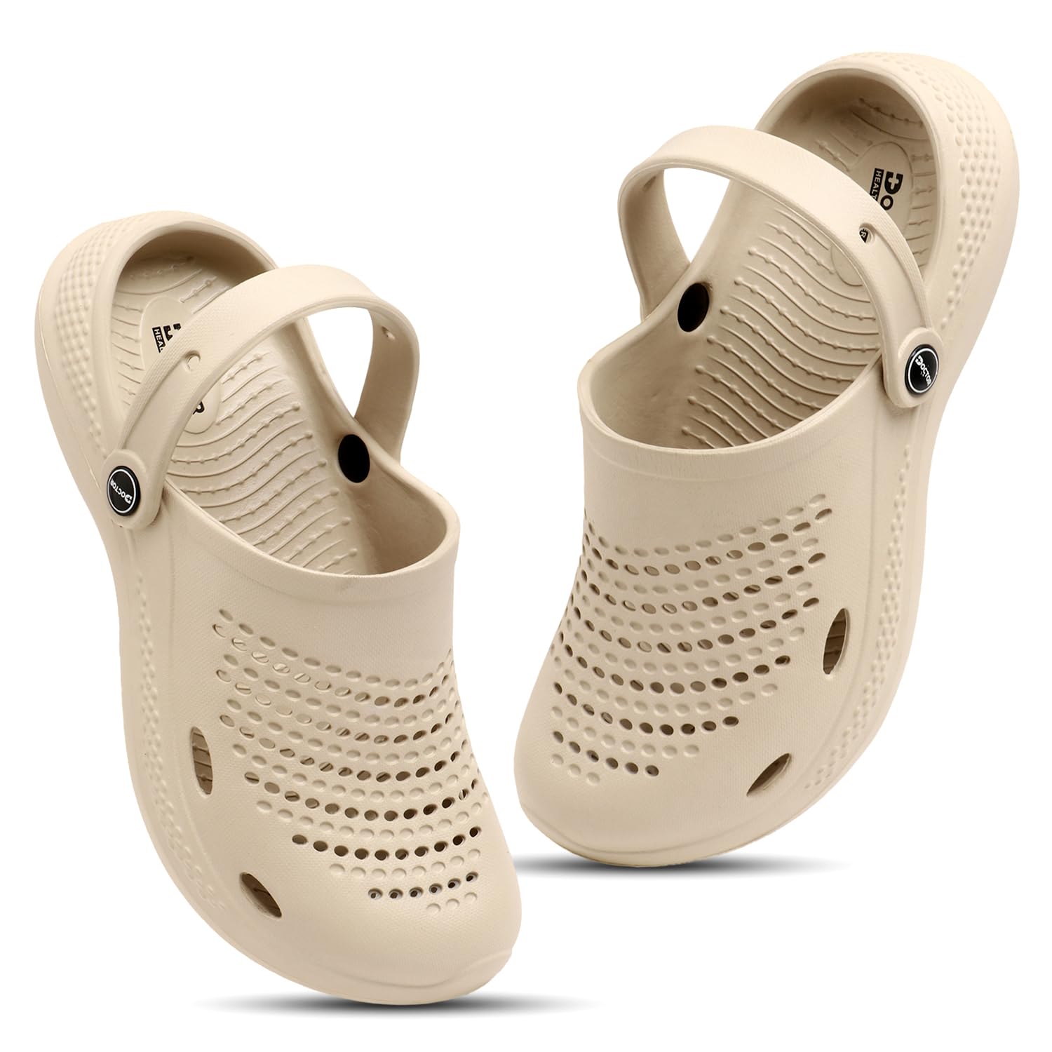 Orthopedic EVA Clogs for Men | Breathable Slip-On Sandals with Soft Sole & Adjustable Backstrap | Anti-Skid, Lightweight, Everyday Wear Comfort Slippers