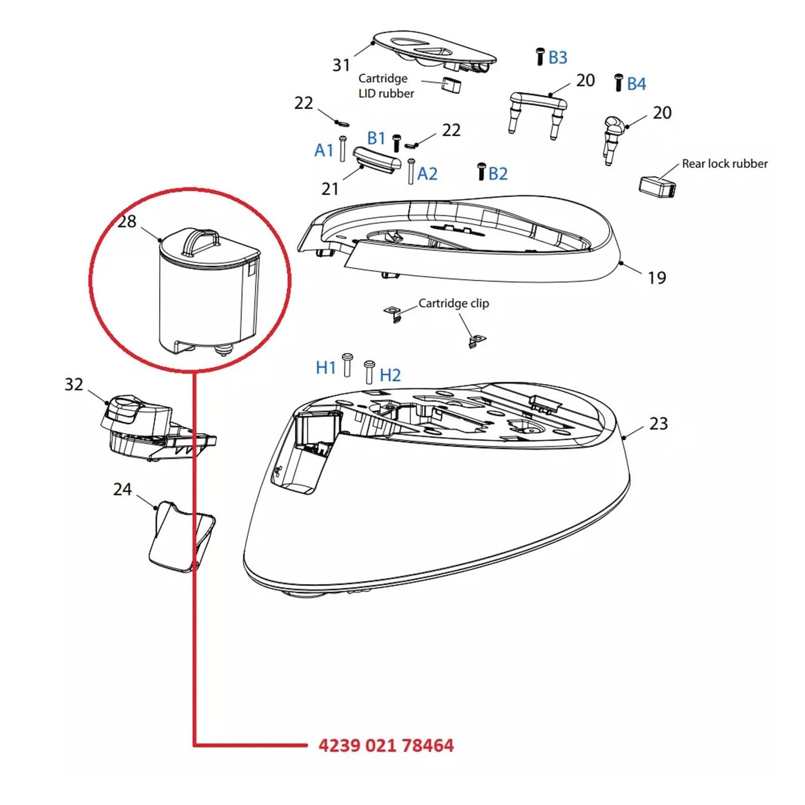 Filtre d'agent de détartrage en fer électrique, cartouche filtrante Pure soudée for GC7619 GC7620 GC7630 GC7631 GC7635 GC7642 GC7643