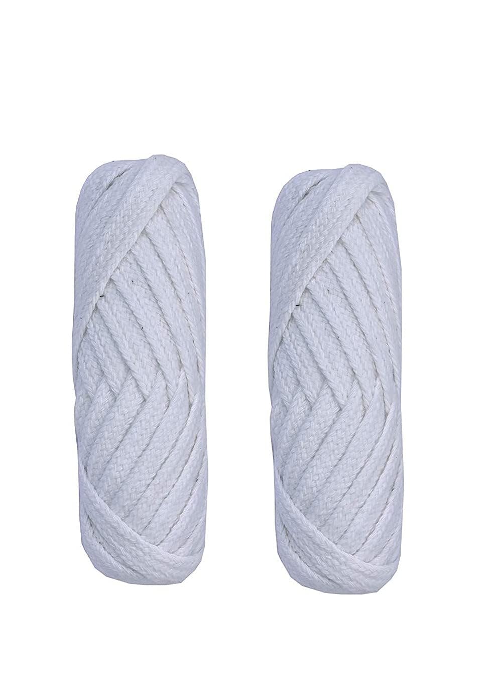 Nada for Pyjamas Flat Dori Strings (Cotton) 50 Meters 100% Pure Cotton Nara Strings for Ethnic Indian Dresses, Pyjamas, Lehenga, Saree,Petticoat, salwars, Patiala 1