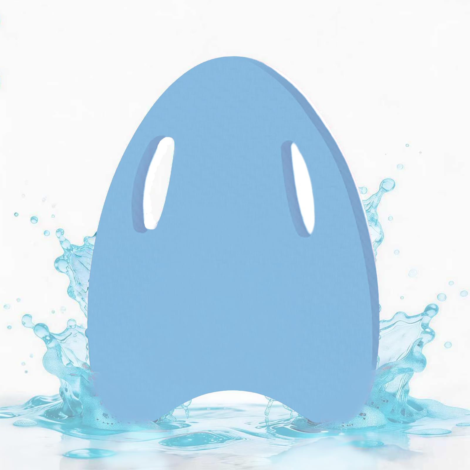 Swimming Kickboard, Swimming Board, Pool Floats for Adults, Swim Training Equipment, Swim Exercise Kickboard for Beginners, Foam Swimming Board (Blue, Buoyant Under 90kg, A-Shaped Board)