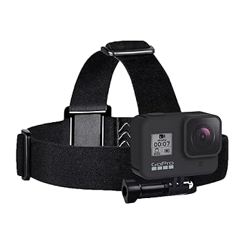 Sametop Head Strap Mount for GoPro Hero 4 Session Hero 4 Hero 3+ Hero 3 Hero 2 Hero Cameras
