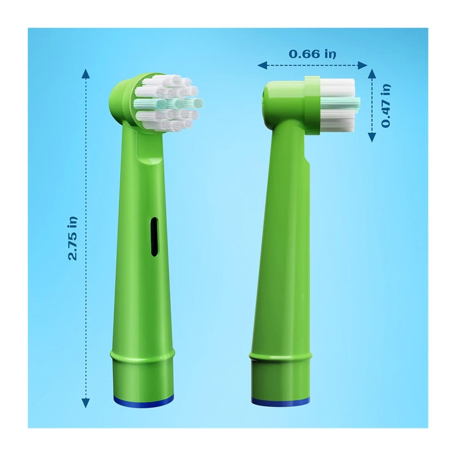 Testine Di Ricambio For Spazzolino Elettrico, Compatibili Con Oral-B,