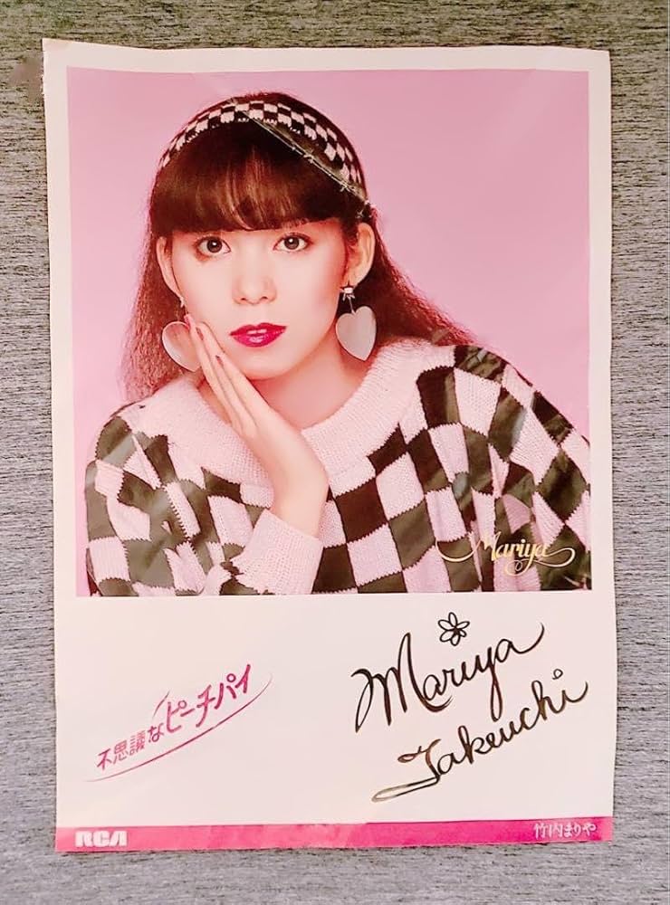 竹内まりや　ポスター Amazon.co.jp: 1980年製巨大ポスター竹内まりやレトロ不思議な