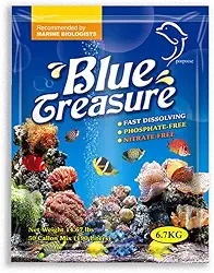 Sal Marinho Blue Treasure Reef Sea Salt para Aquários - 3,35kg