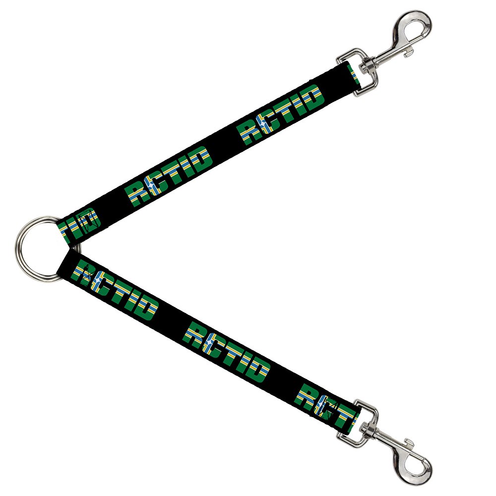 Bandera para puerta Buckle-Down Splitter-RCTID con acabado negro mate de 2,5 cm
