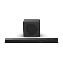 Hisense AX3120Q Soundbar 3.1.2, subwoofer wireless, potenza, 440W, Supporta Dolby Atmos e DTS: X, Bluetooth, HDMI, USB, Ingresso Audio Ottico