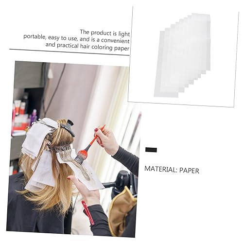 Professional Hair Coloring Strips - 50 Sheets Salon Highlights